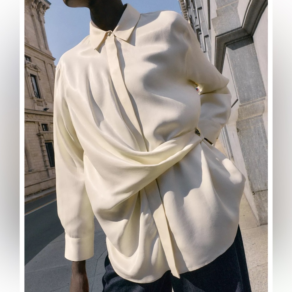 Zara Wrap Shirt